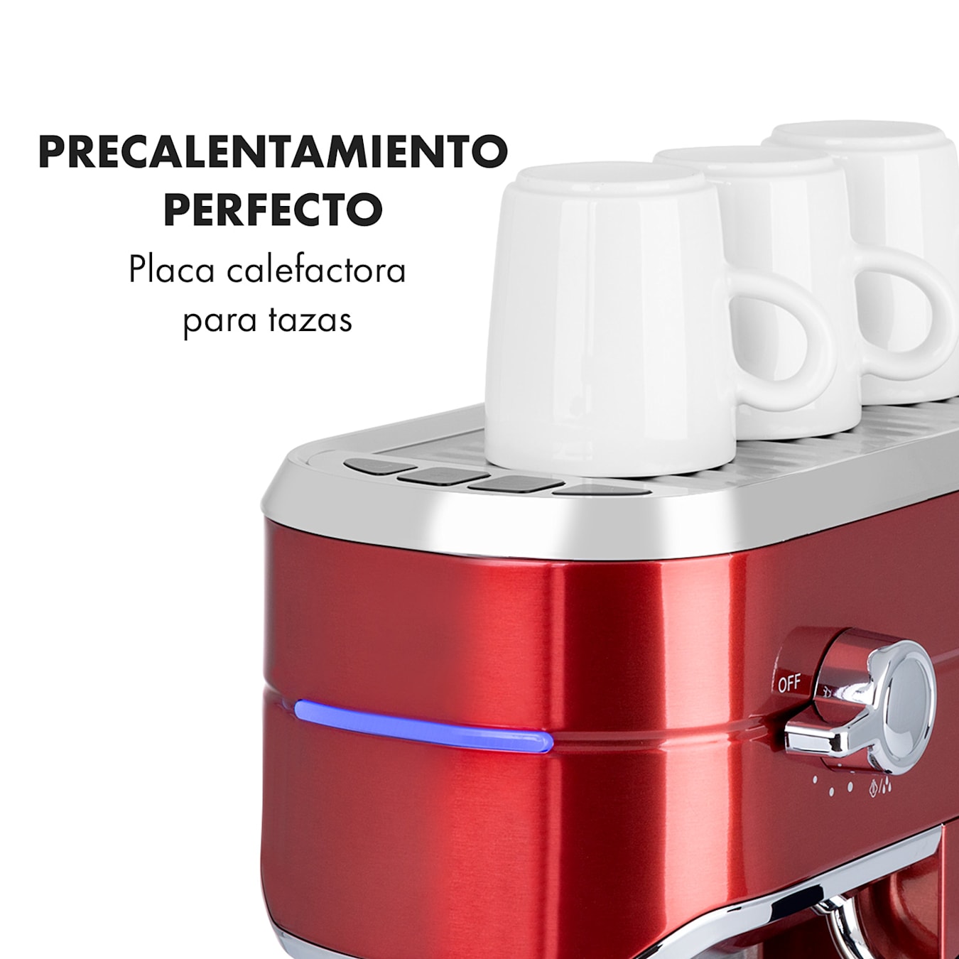 Cafetera automática de grano a taza, cafetera espresso automática de 200 W,  café fresco en 30 segundos, acero inoxidable, negro, rojo, plateado con  panel LED para restaurante de oficina en casa 