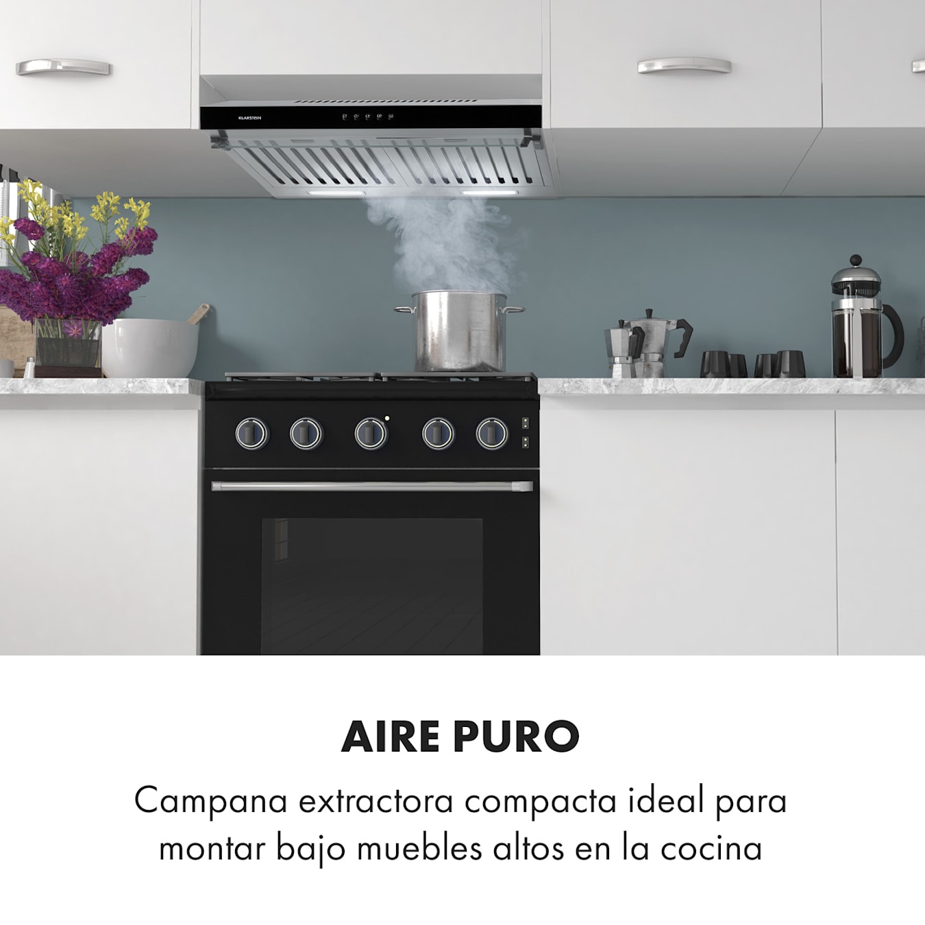 Extractor o purificador: cuál es la mejor opción para tu cocina