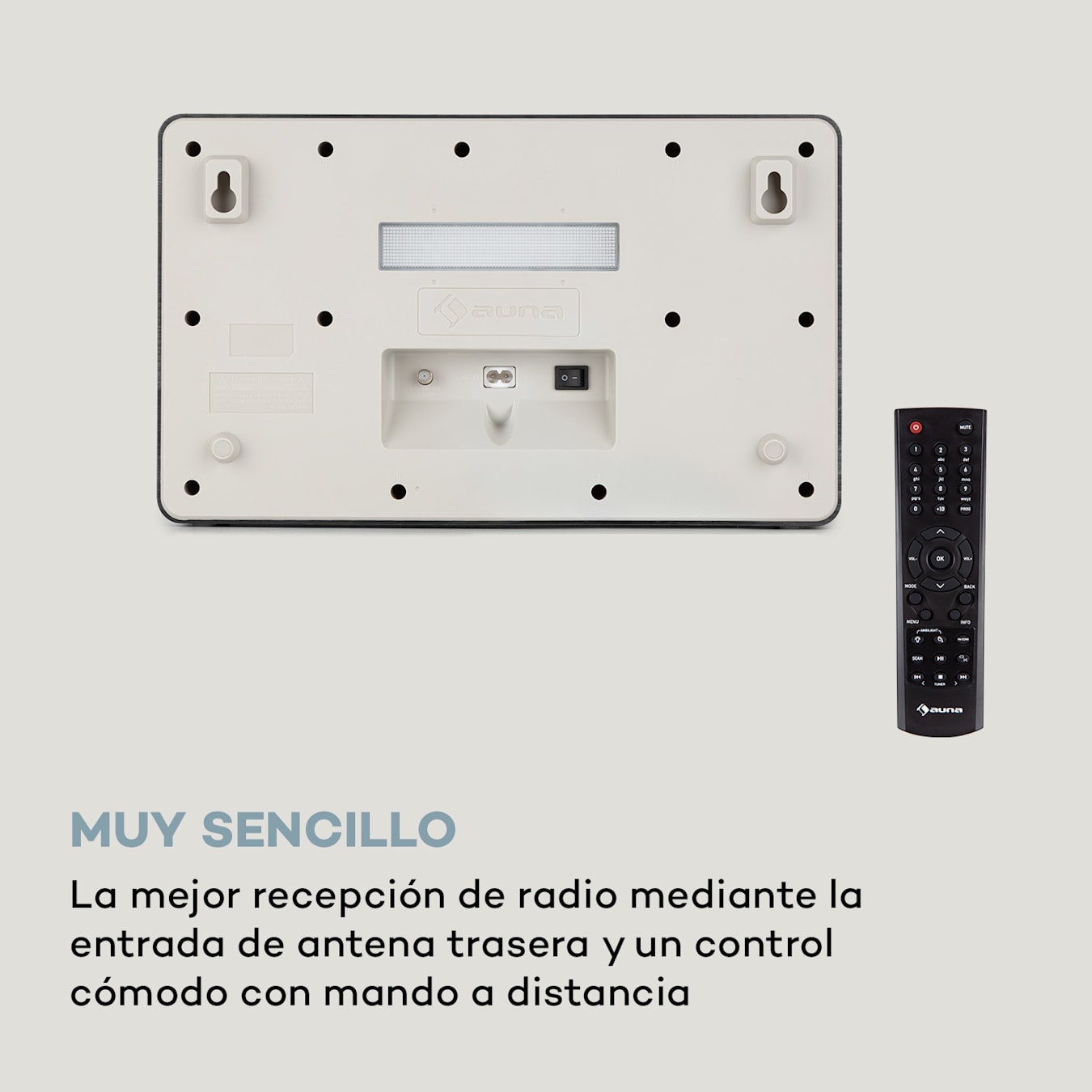 Scala VCD Radio digital CD BT MP3 DAB+ Radio FM Sin wifi | Negro