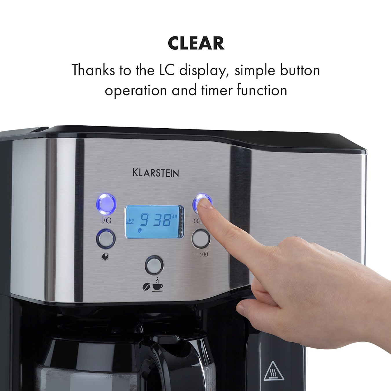 koffiezetapparaat 1900W heetwaterdispenser