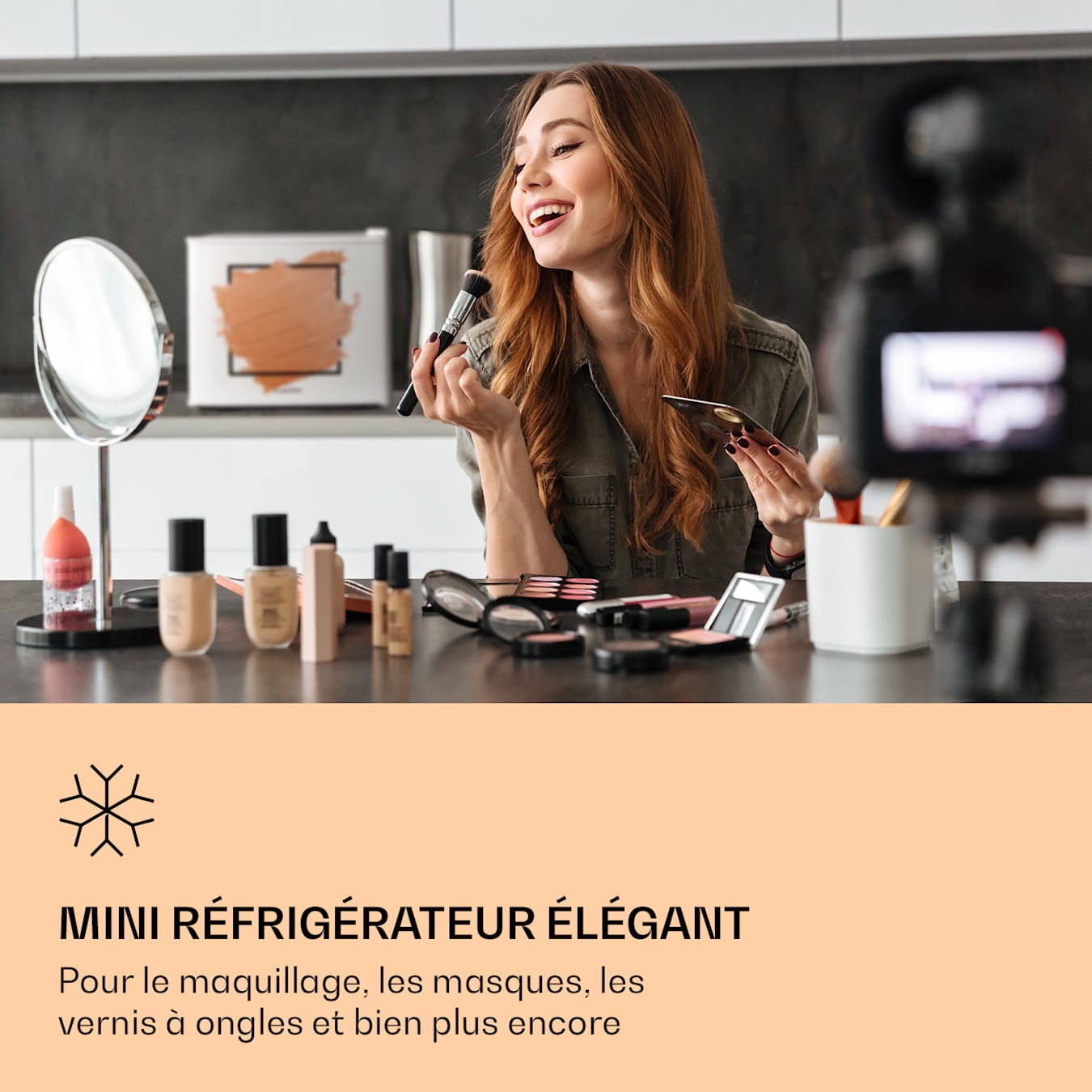 Produits de soin d'un réfrigérateur mini portable 4L Beauté Soins De La  Peau de voiture Multicolor seul mini-frigo maquillage beauté réfrigérateur  mini - Chine Produits de soin d'un réfrigérateur, un réfrigérateur avec