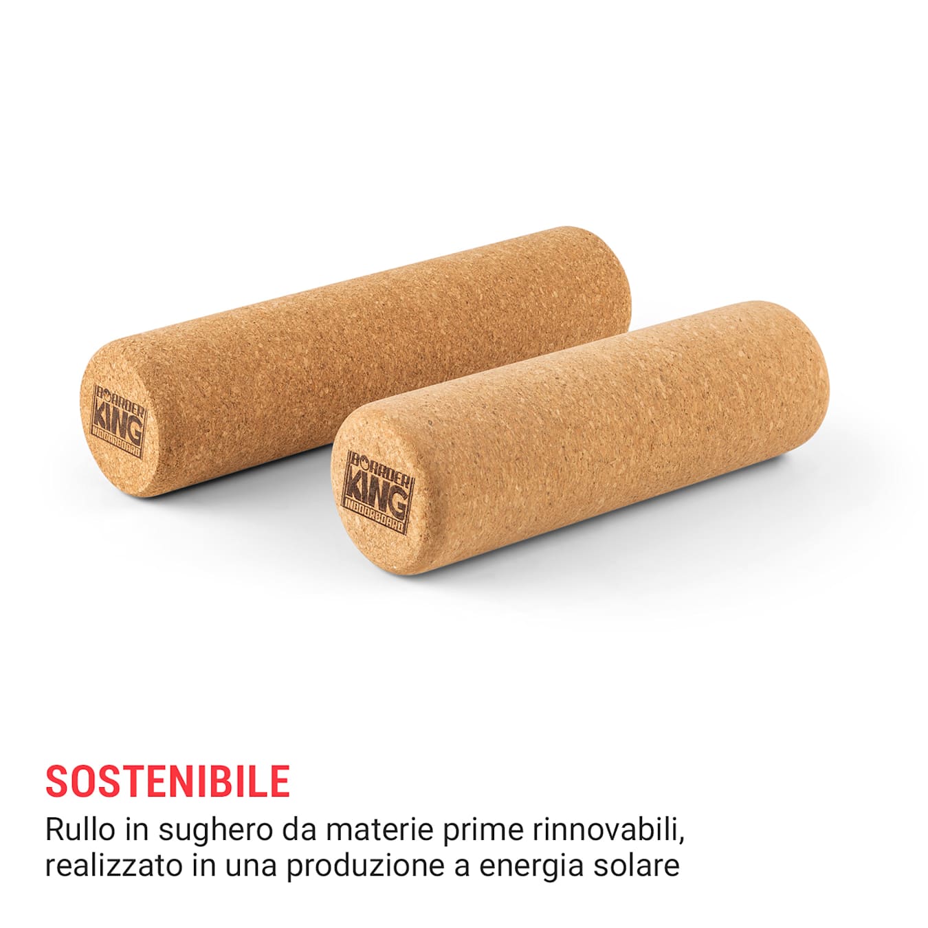 XCMAN Tavola Da Balance Training Con Rullo - Legno Antiscivolo Per Esercizi Di Equilibrio - Foto 10