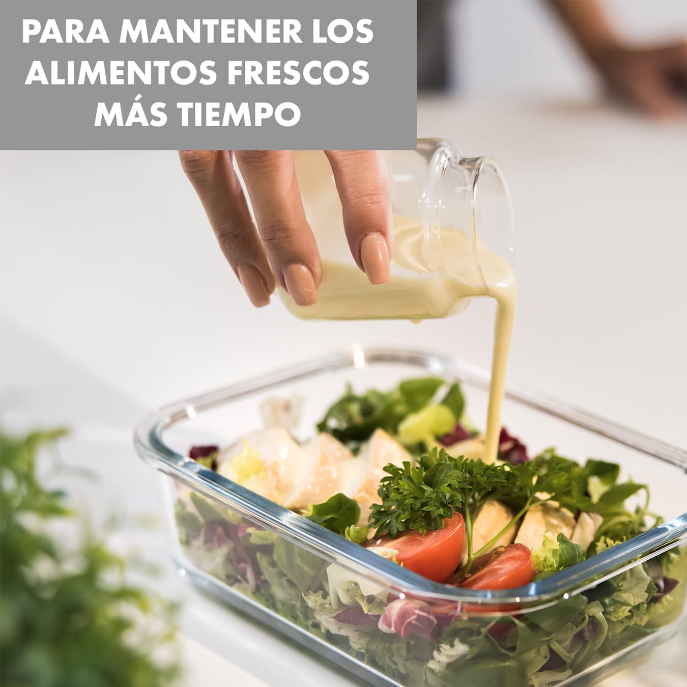 Juego 3 Recipientes de Plástico con Tapa para Alimentos, Fiambrera