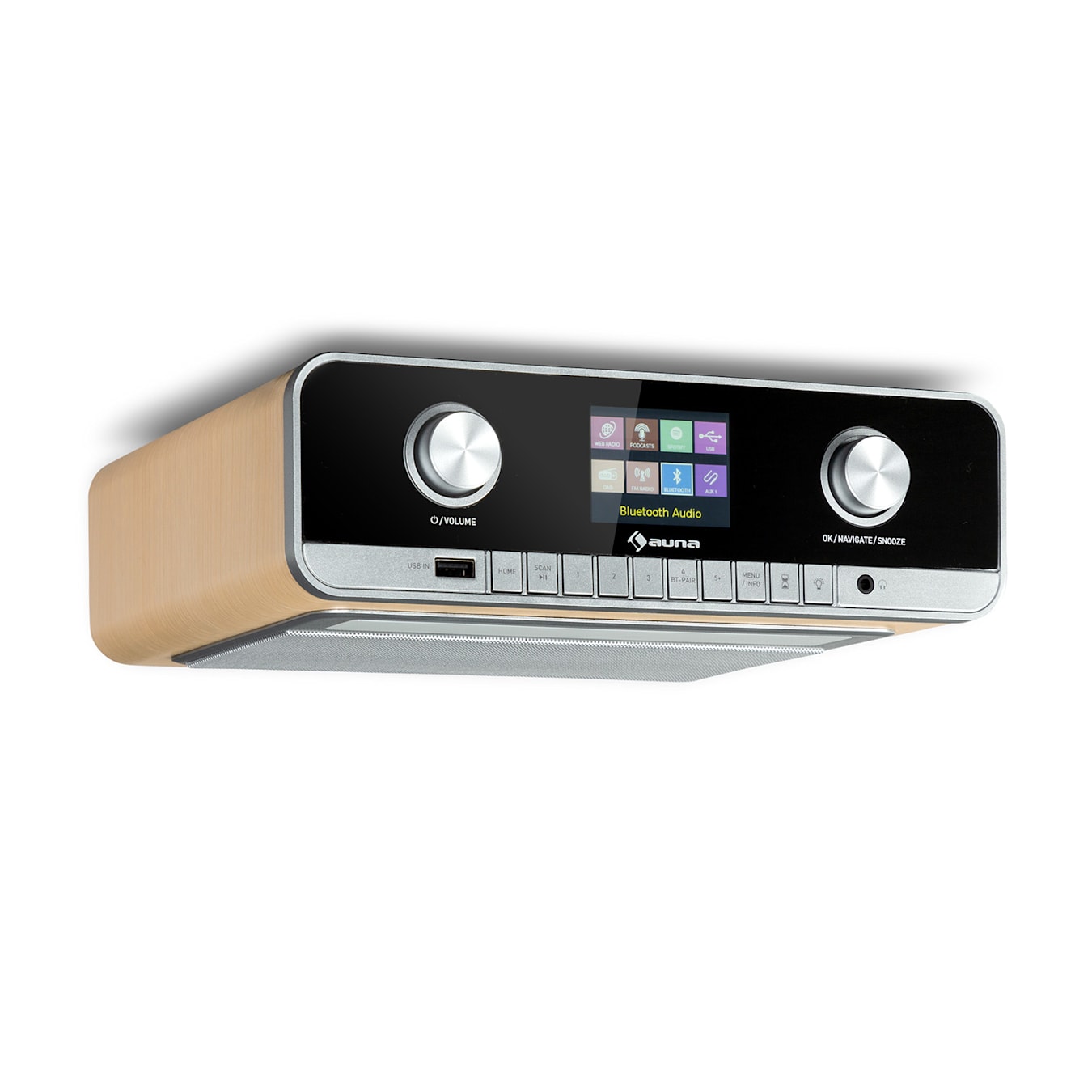 Amplificador de Sonido Ambiental con Bluetooth Radio FM y USB 75