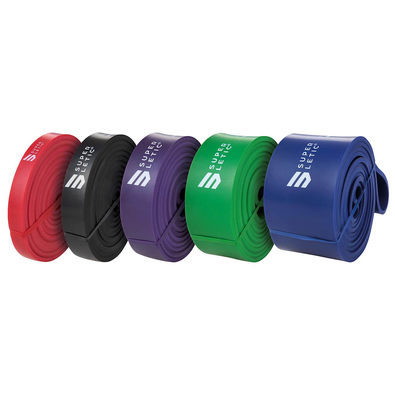 Bandas Elásticas Circulares Musculación Fitness Gym Set X 4