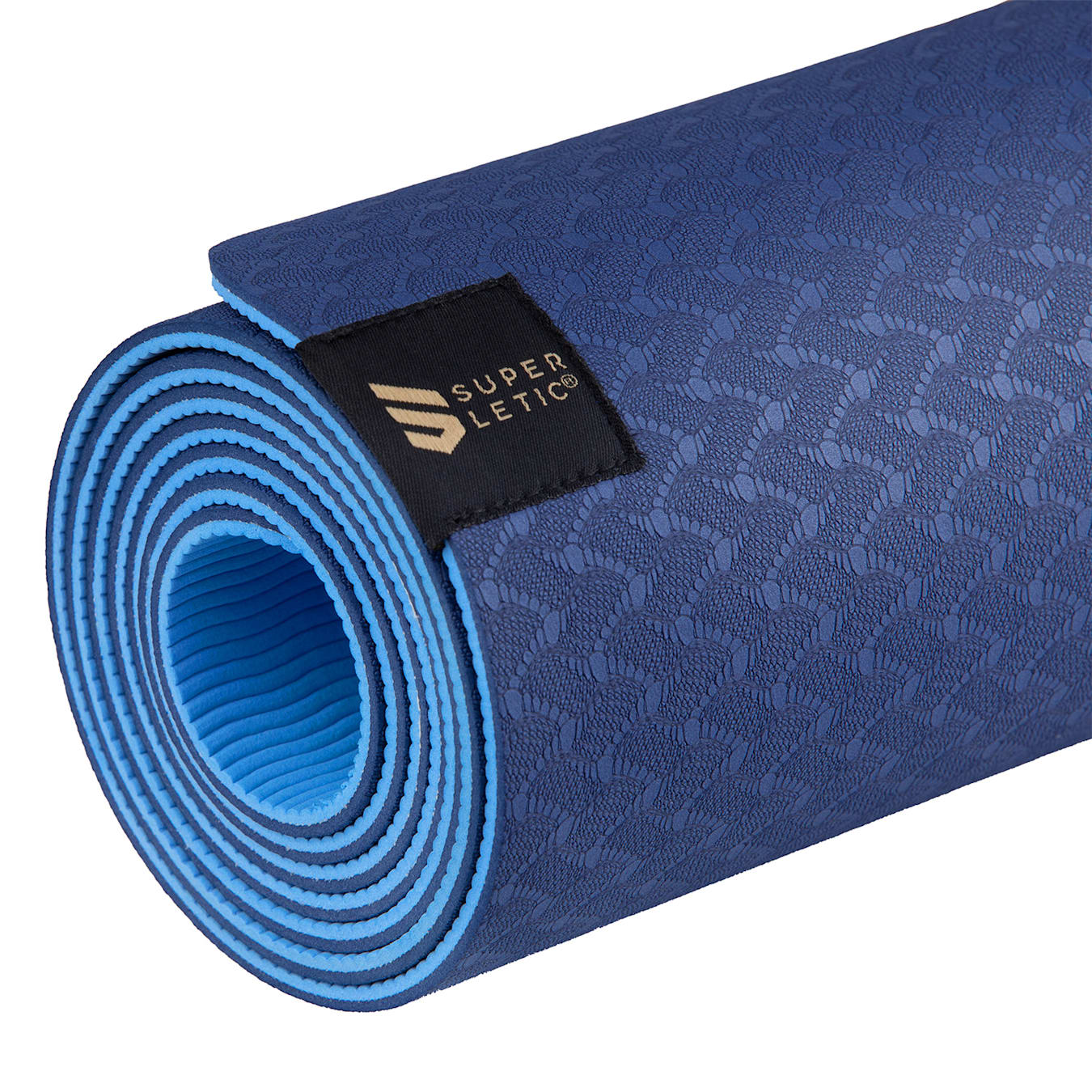 Tapis De Yoga En Tpe Antidérapant Avec Repères De Position Pour  Débutant,pour Exercices De Fitness Et De Gymnastique, 1830x610x6 Mm, - Tapis  De Yoga - AliExpress