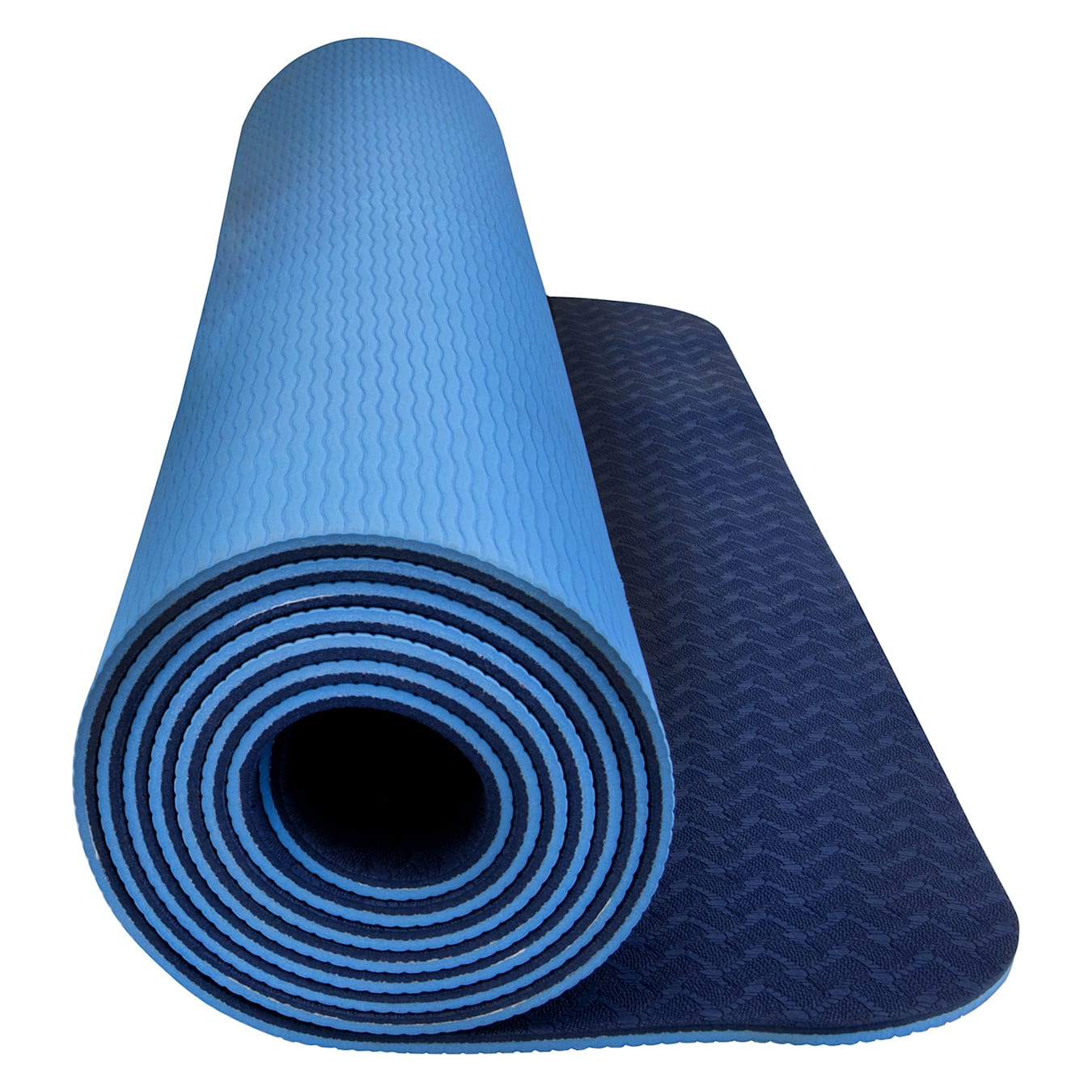Primematik - Esterilla De Yoga Azul De Doble Capa Antideslizante 183x61x0.8  Cm Sp12300 con Ofertas en Carrefour