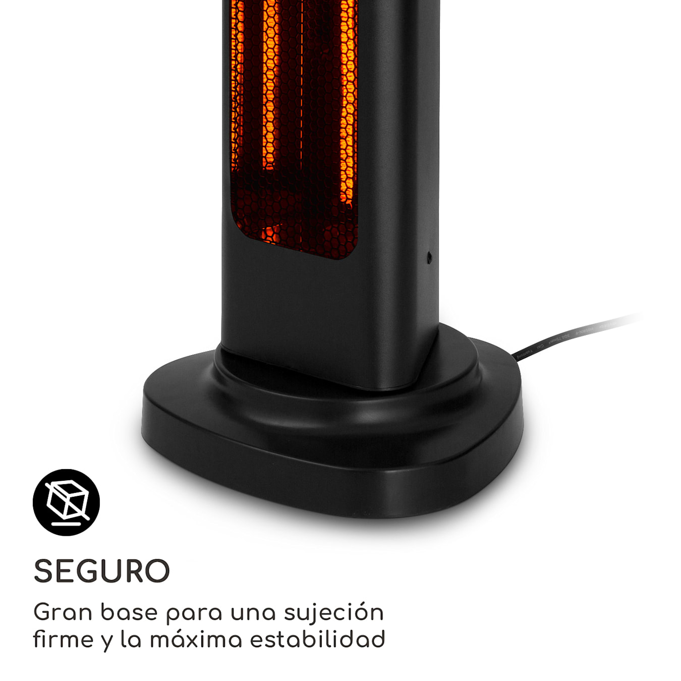 Heat Guru Tri-Mini Stufa a infrarossi Radiatore, 600 Watt