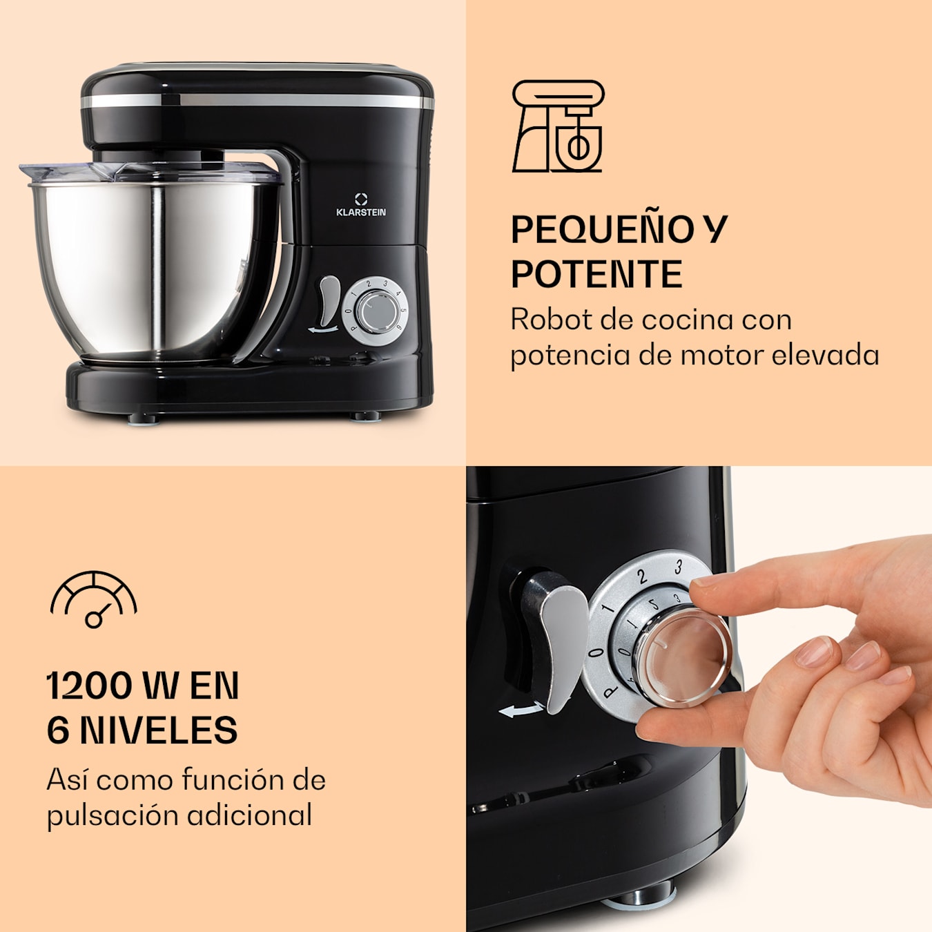 Mini batidora de mano, aparato de cocina para alimentos, uso