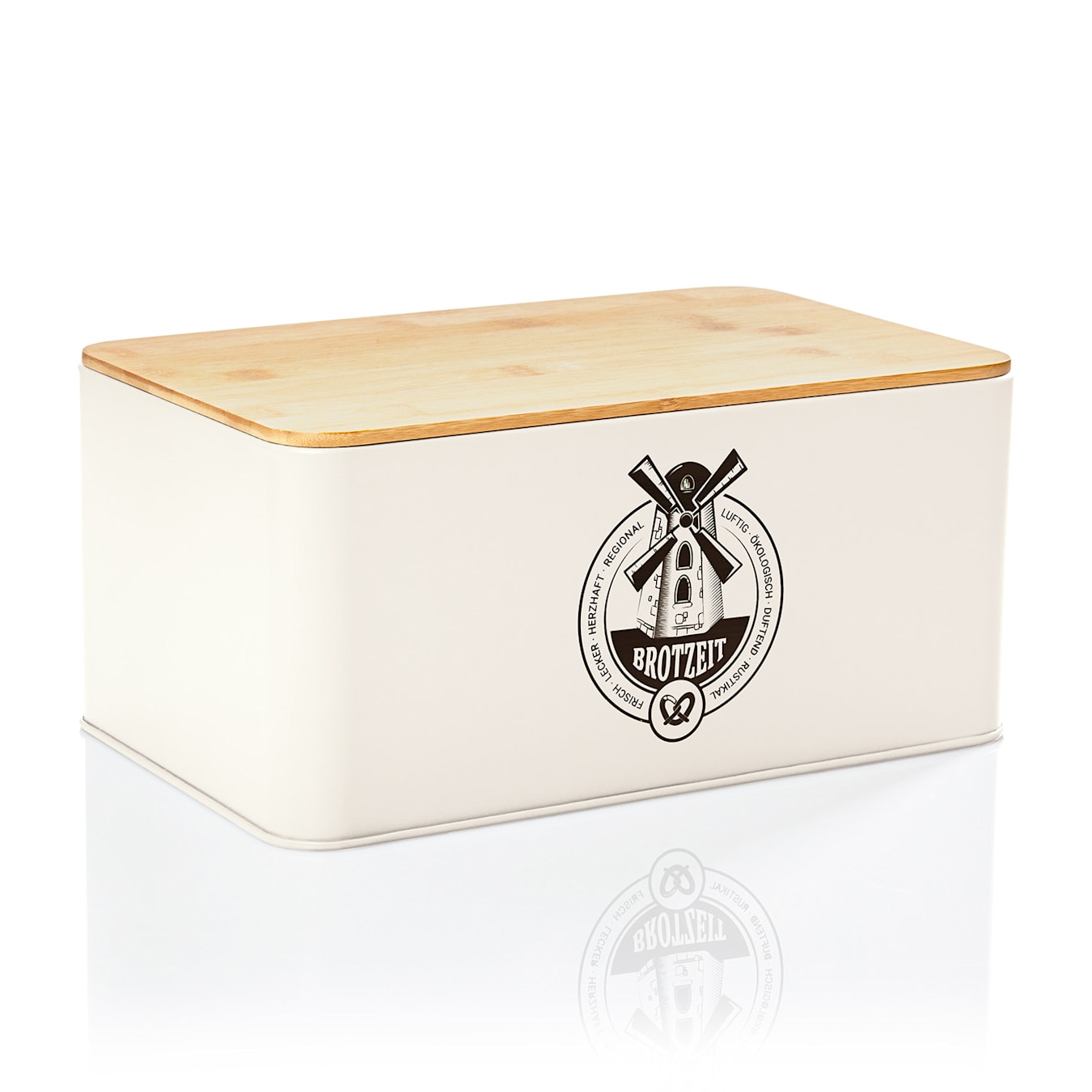 Práctica caja de pan Panera de bambú de gran capacidad con tapa Panera para  guardar pan fresco, almacenamiento para ahorrar espacio