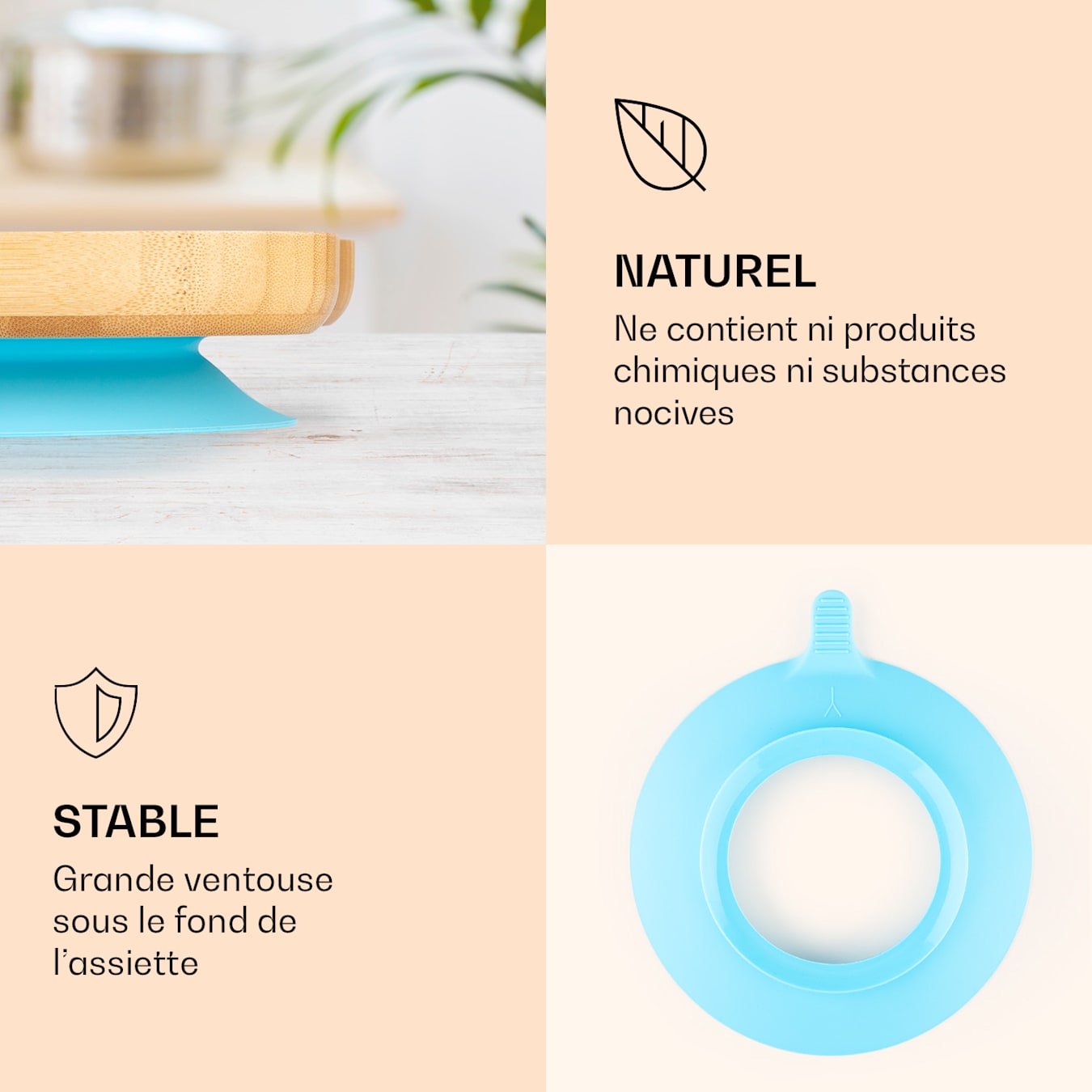 Assiette Enfant Voiture, Vaisselle bambou, écoresponsable, art japonais,  cadeau naissance – OMISSEY shop