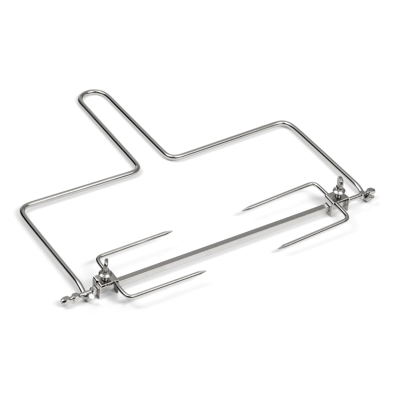 Klarstein AeroVital Cube Chef friggitrice ad aria griglia per girarrosto  accessori acciaio inox