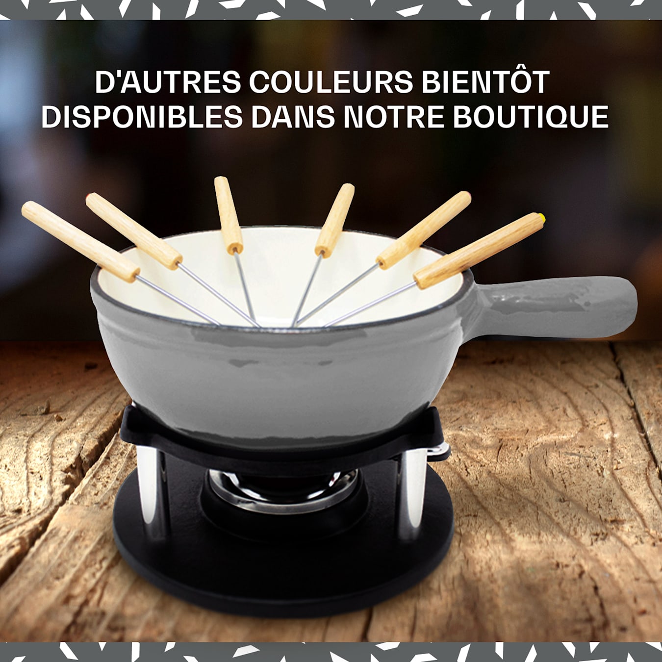 Fourchettes à fondue, set