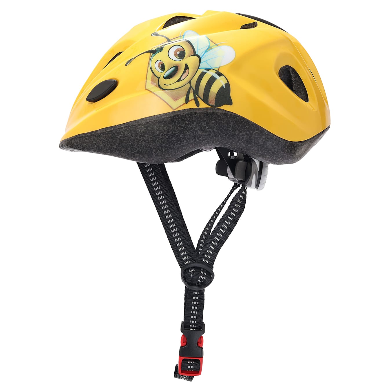 Casco para bicicleta para niños, de 2 hasta 7 años, exterior:  policarbonato Microshell, interior: EPS absorbente a los impactos, almohadillas suaves y cambiables, sistema de ventilación, ajuste S