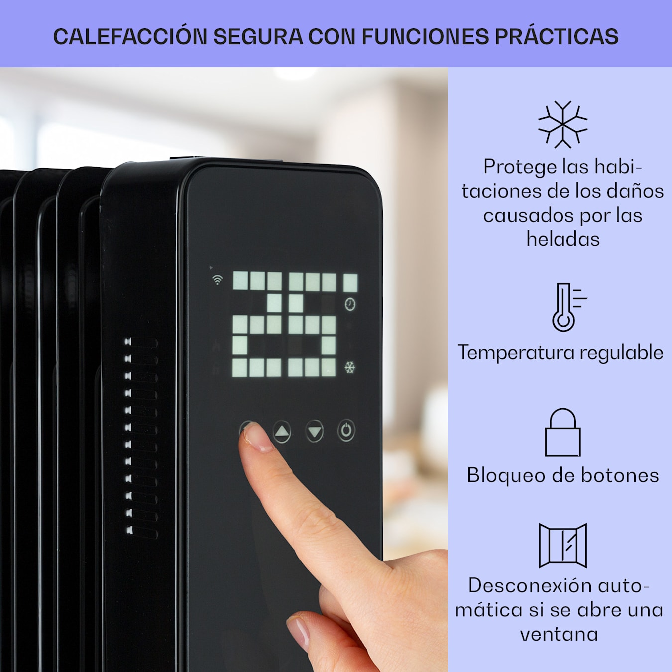 Reloj De Mesa Led Con Espejo Inteligente Digital Temperatura EL GENERAL