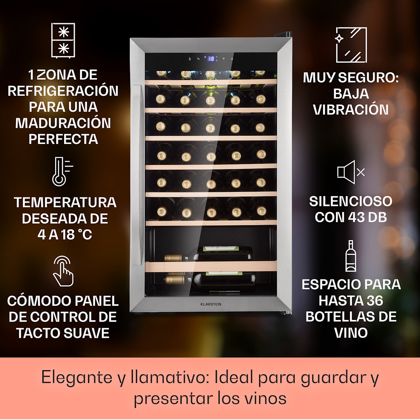 Nevera para vino - 360 litros