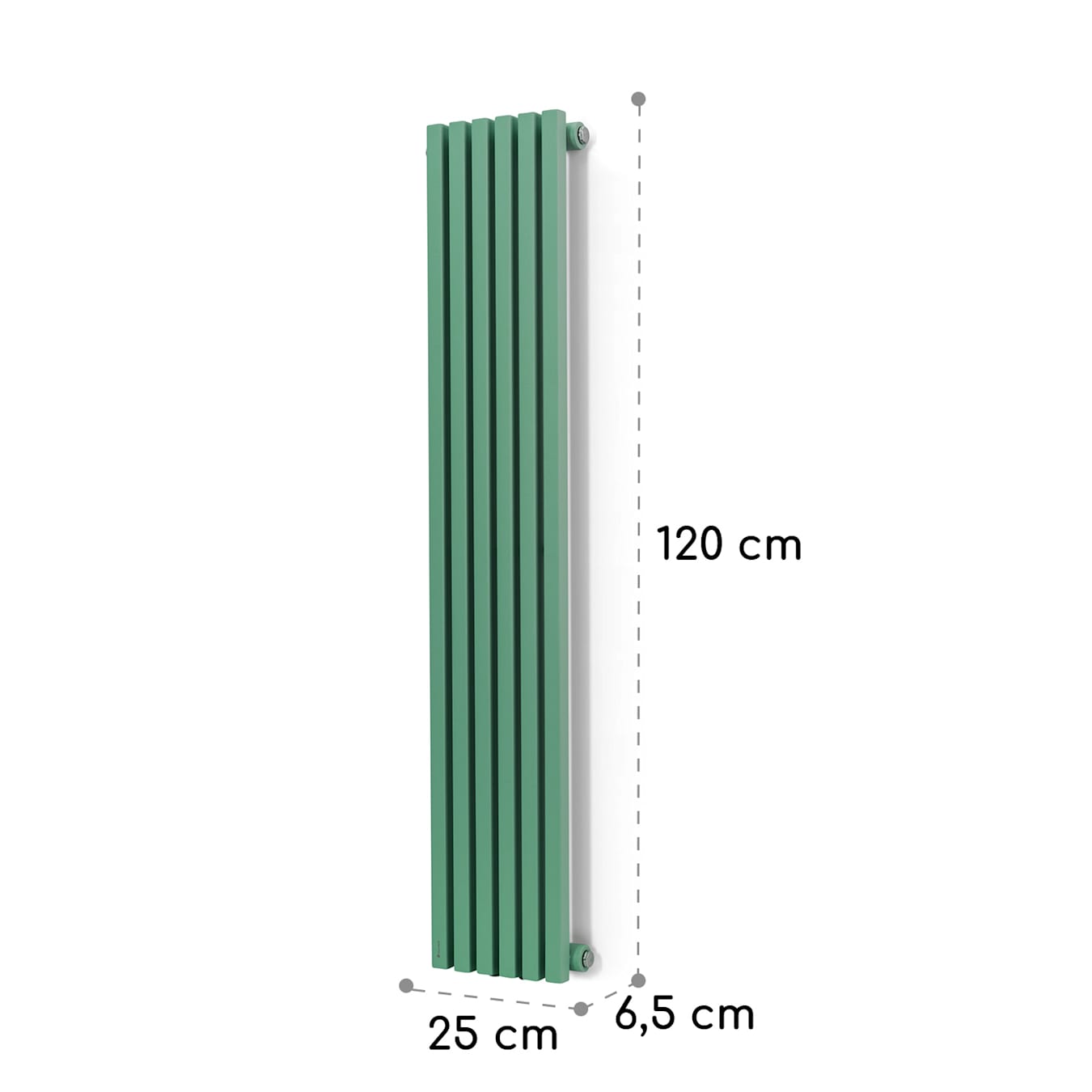 Radiador Vertical Single 60cm FLYLINE