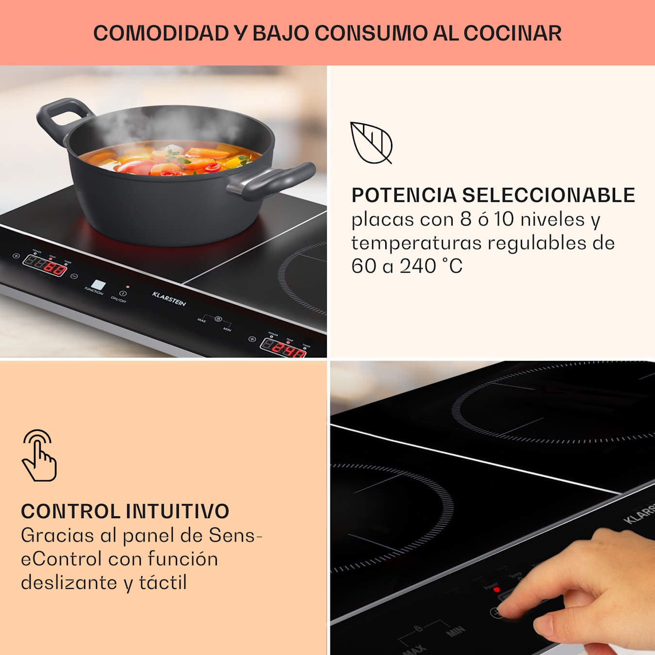 Cocina de gas, vitrocerámica o inducción? Analizamos su consumo