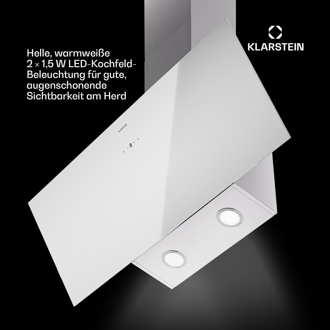 weißes Aluminium LED Einbau Profil, slim, 2,32 x 0,8cm