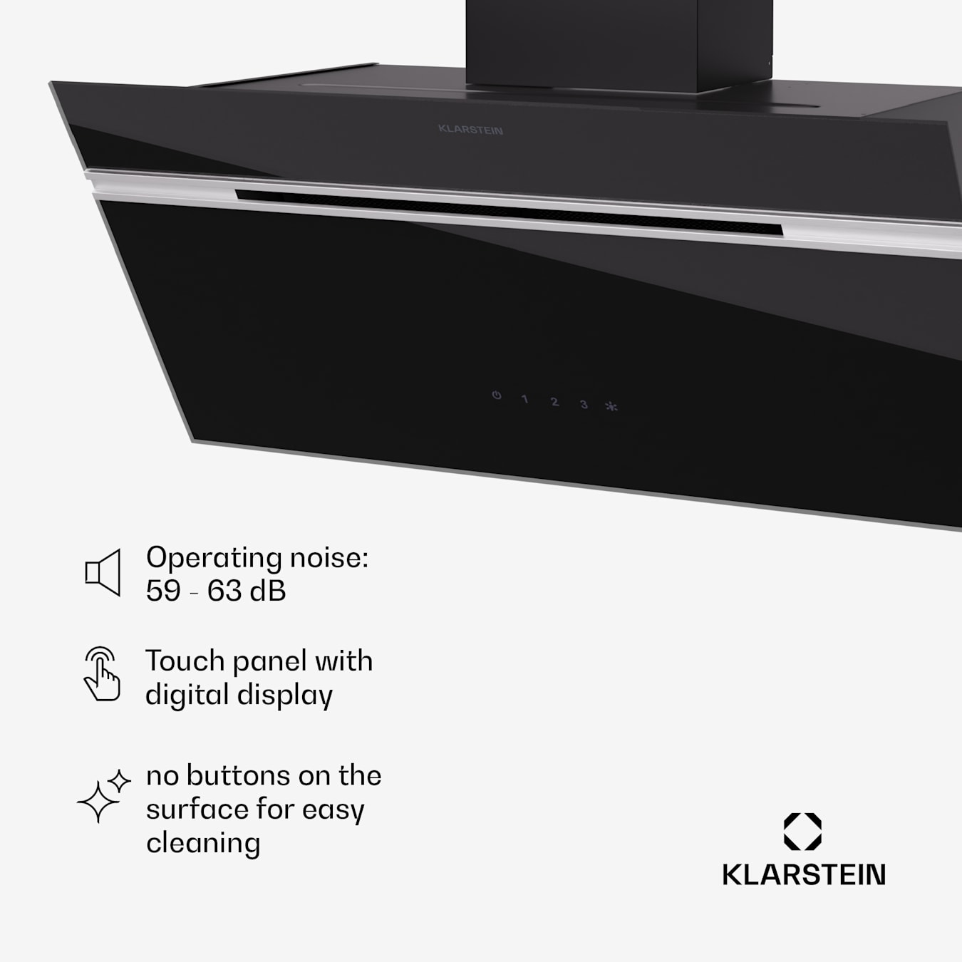 Klarstein Alina 89 Hotte aspirante, 80 cm