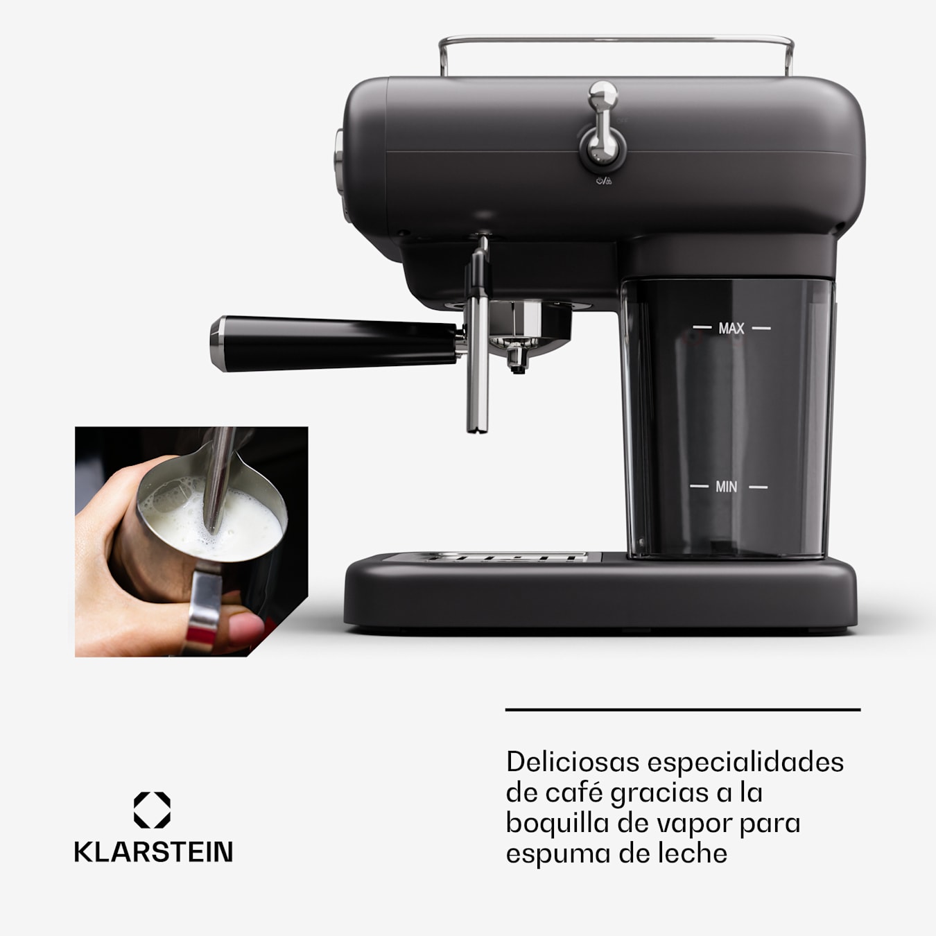 Klarstein Espressionata Evo, Máquina de café espresso