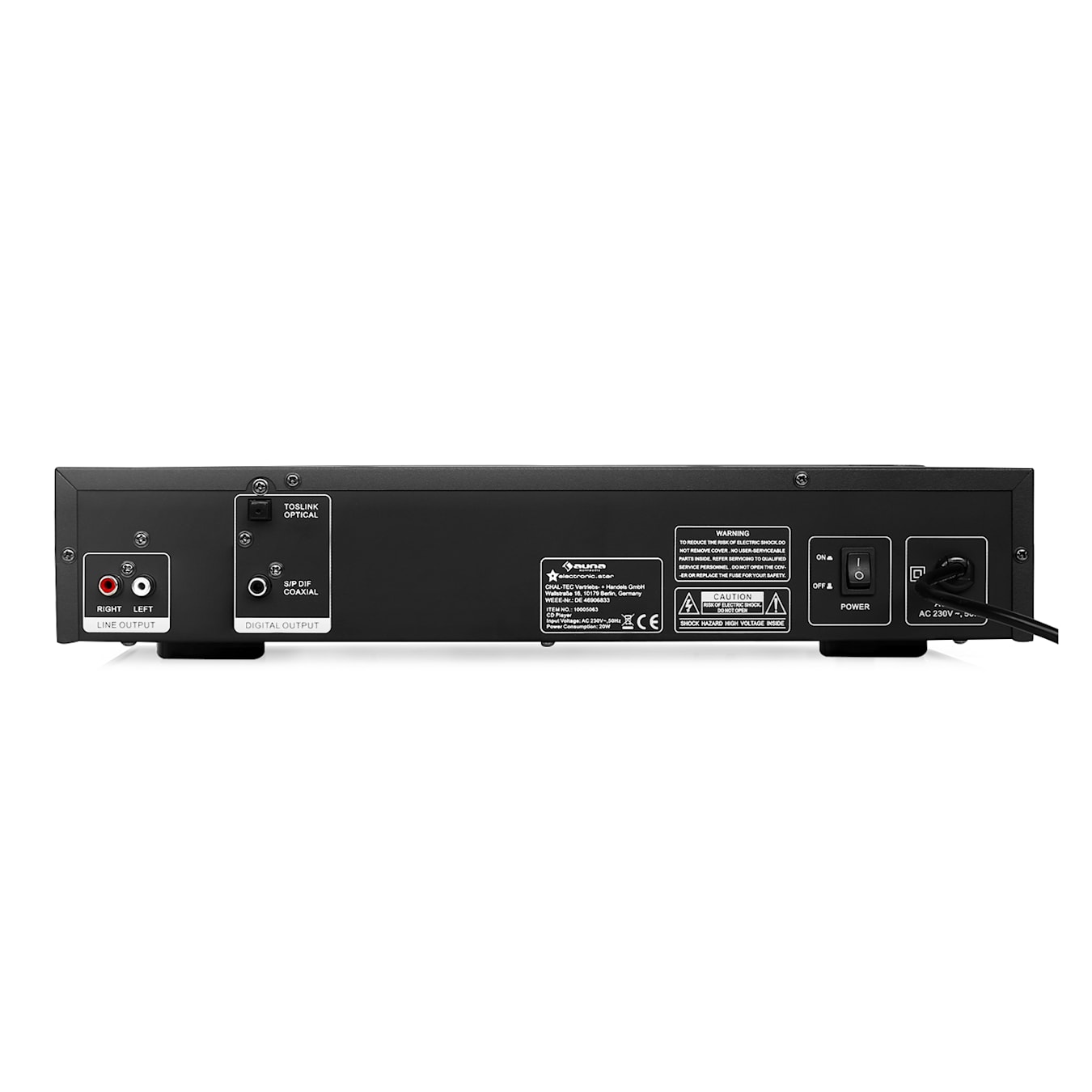 Set amplificador estéreo hifi y reproductor CD Auna 600 w