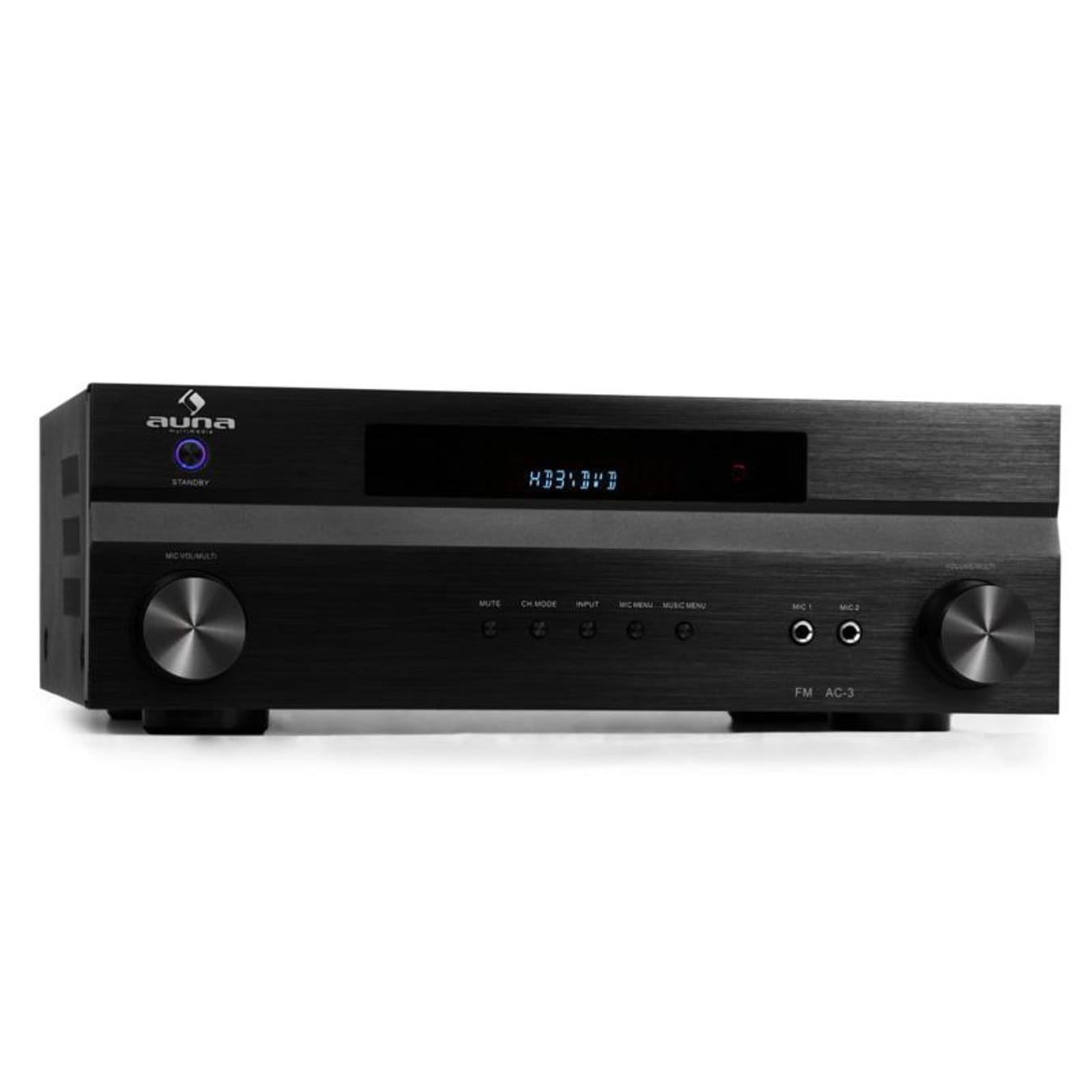 Supreme Tower” Auna receptor amplificador home cinema y cd