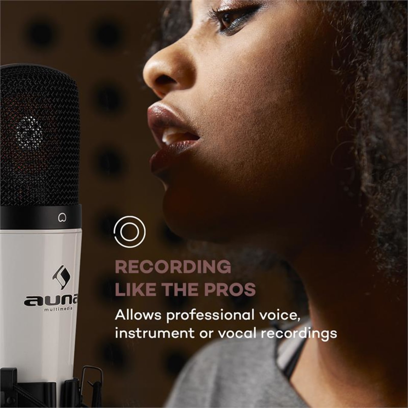 auna Pro POP-1 Filtre anti-pop microphone