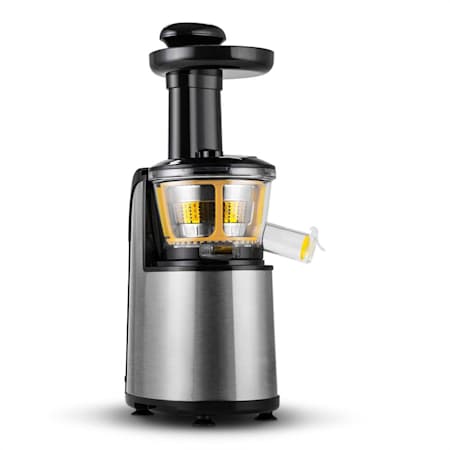 Klarstein Fruitpresso Nero II Slow Juicer Acier 150W 80 tmin Klarstein fruitpresso nero ii slow juicer acier 150w 80 t