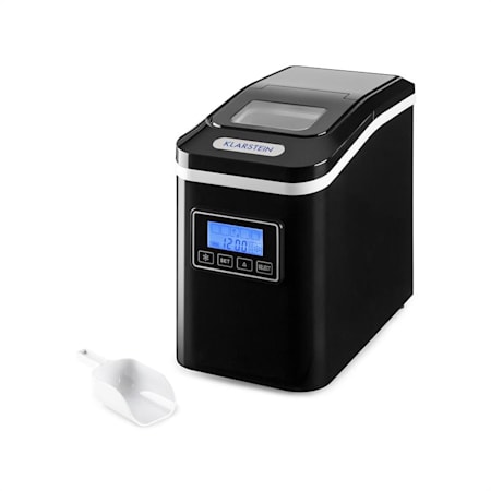 24 h • 0.6 l Ice Container • 3 Selectable Sizes • Minimalist Dimensions • Easy Operation • Elegant • Timer • White Klarstein Lannister Ice Cube Maker • Ice Cube Machine • 10 kg 24 h • 0.6 l Ice Container • 3 Selectable Sizes • Minimalist Dimensions • Easy Operation • Elegant • Timer • White Klarstein Lannister Ice Cube Maker • Ice Cube Machine • 10 kg