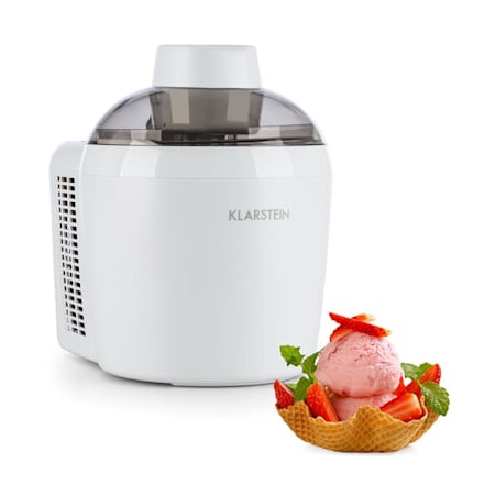 Schneeflockchen Ice Cream Maker Thermoelectric 700ml Quiet White