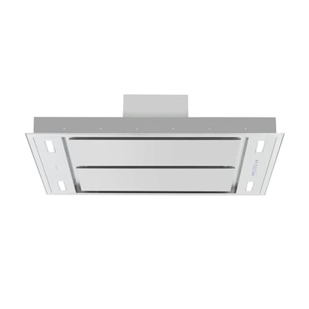 Secret Service Hotte Aspirante De Plafond 220w 3 Niveaux Led Inox