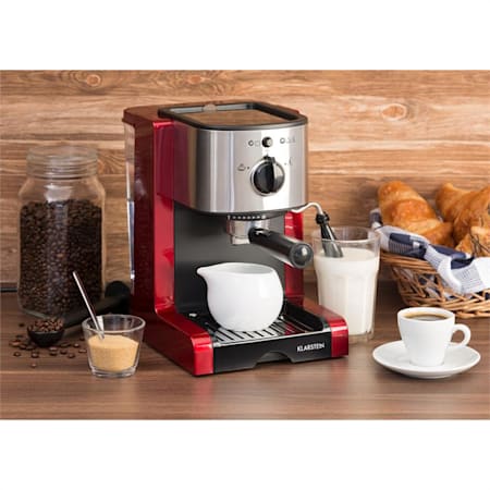 Passionata Rossa 20, eszpresszó kávéfőző, 20 bar, kapucsínó, tejhab, piros Passionata Rossa 20, eszpresszó kávéfőző, 20 bar, kapucsínó, tejhab, piros