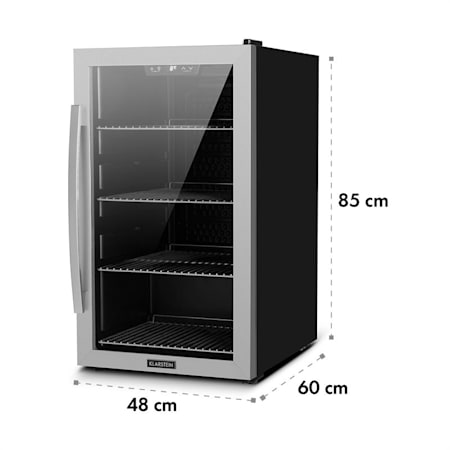 Beersafe 4xl Refrigerateur A Boissons 124l Classe A Verre Inox