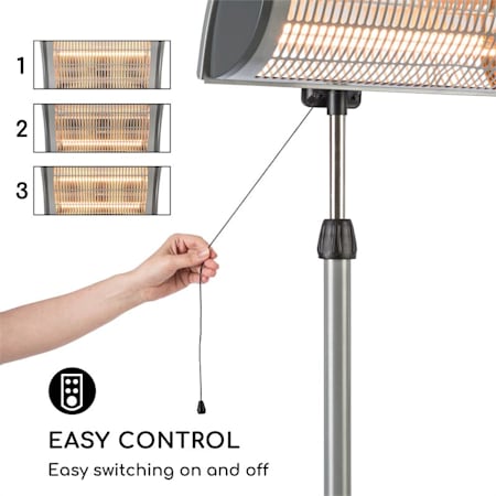 Blumfeldt Heat Guard Focus Patio Heater Terrace Heater Ir