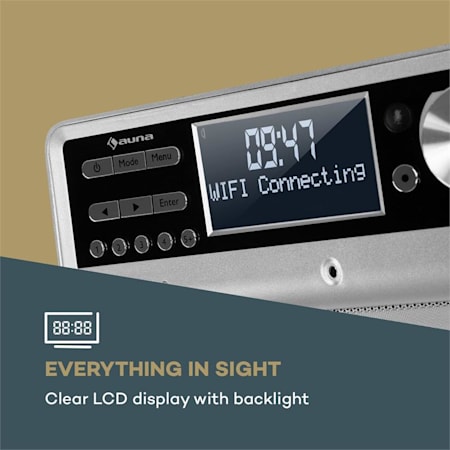 Auna Intelligence Dab Kitchen Radio Alexa Voice Control Spotify