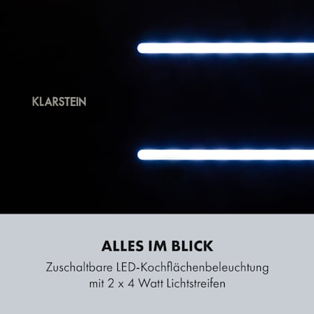 Klarstein High Line Hotte De Plafond 90cm 410m3 H 3 Niveaux Classe C Noire