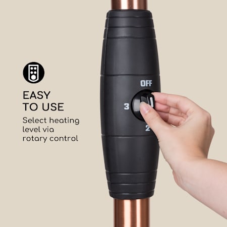 Blumfeldt Heatspot Patio Heater 900 1200 2100w Ir Comfortheat Copper - Copper Patio Heater Uk Blumfeldt Heatspot Patio Heater 900 1200 2100w Ir Comfortheat Copper - Copper Patio Heater Uk