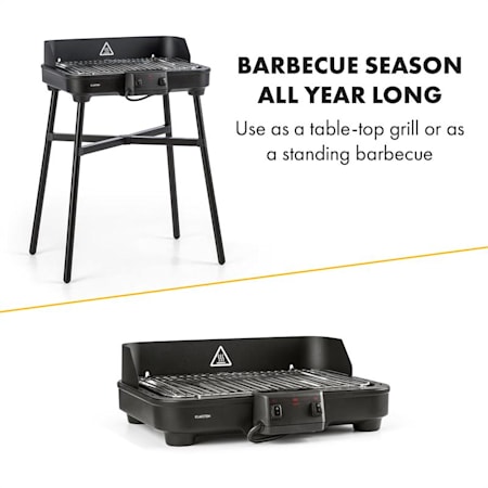 Klarstein Grillkern el grill 1900+800W dubbelelement Klarstein Grillkern el grill 1900+800W dubbelelement