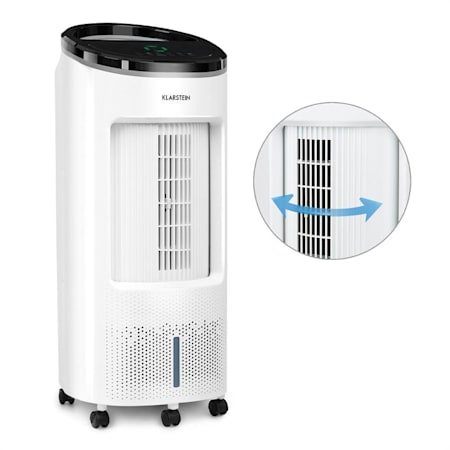 Icewind Plus 4 In 1 Luftkuhler Ventilator Luftbefeuchter Luftreiniger 330 M H 65 Watt Tank 7 Liter 2 Kuhlakkus Nature Wind Function 4 Windgeschwindigkeiten 3 Windmodi Normal Natur