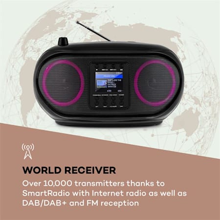 Roadie Boombox radio internet Roadie Boombox radio internet