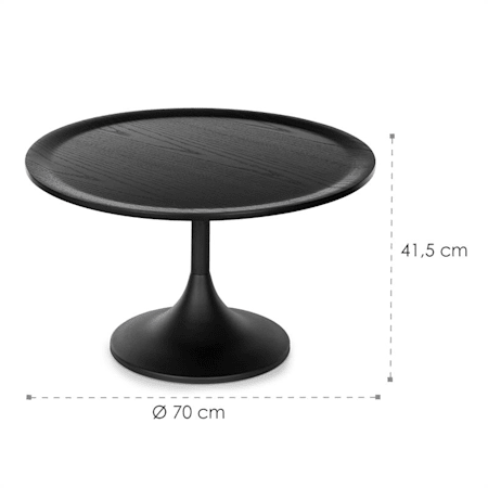 Besoa Big Visby Table basse 70 x 41,5 cm (ØxH) bois Besoa Big Visby Table basse 70 x 41,5 cm (ØxH) bois