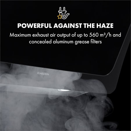 Klarstein Arianna Hotte Aspirante 60cm 560m H Panneau De Commande Tactile Cla