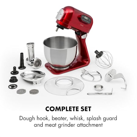 Klarstein Curve Plus, konyhai robotgép, 5 l, 4 az 1 ben Klarstein Curve Plus, konyhai robotgép, 5 l, 4 az 1 ben