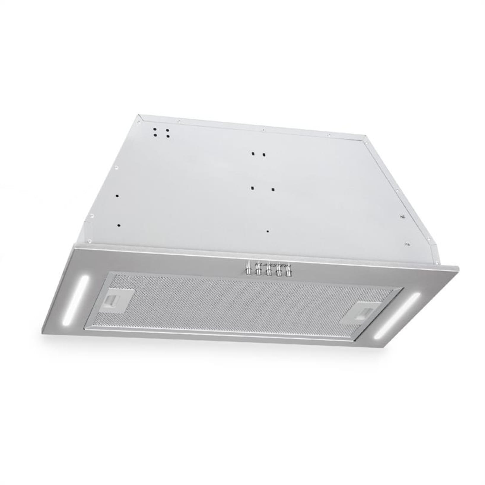 Klarstein Hotte Aspirante 60cm, Hotte de Cuisine, LED, 305 m³/h