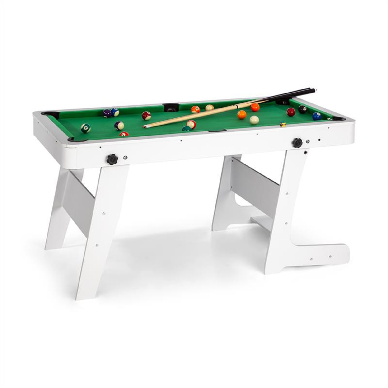 oneConcept Trickshot Table de billard 140x64,5cm 16 boules 2