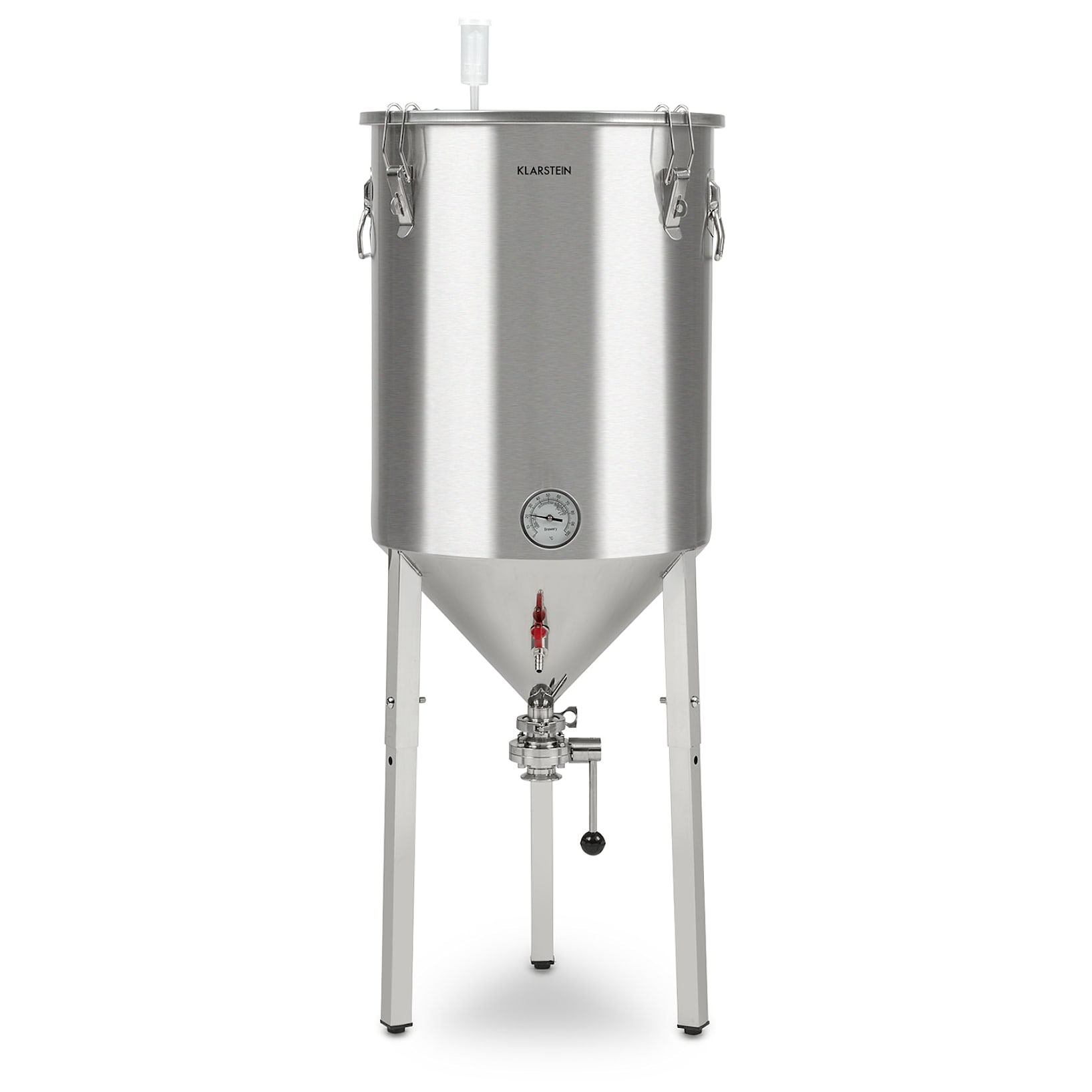 Maischfest Cuve de fermentation 30 litres avec tube - inox 304 30 L