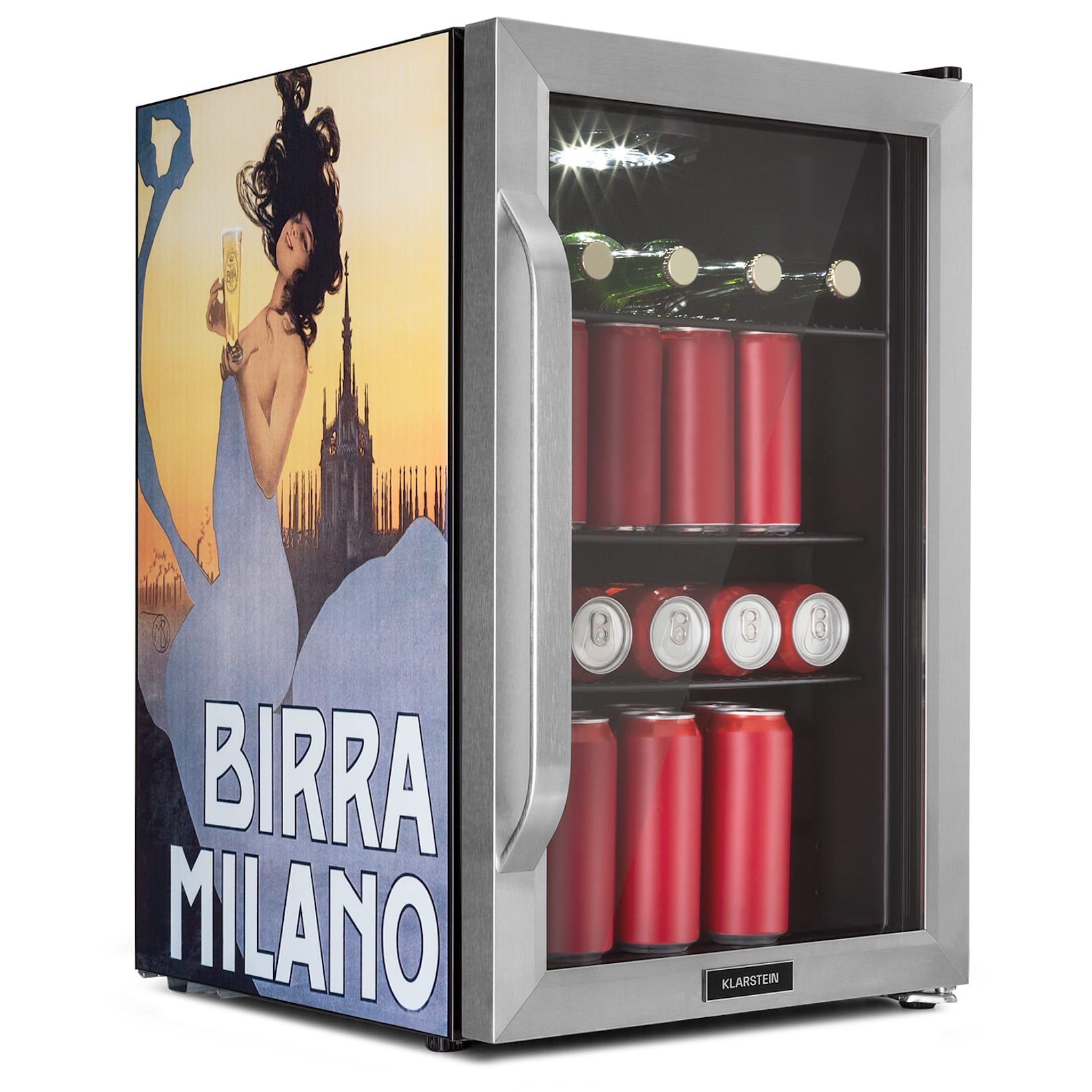 Beersafe 70 Birra Milano Edition Kühlschrank Getränkekühlschrank