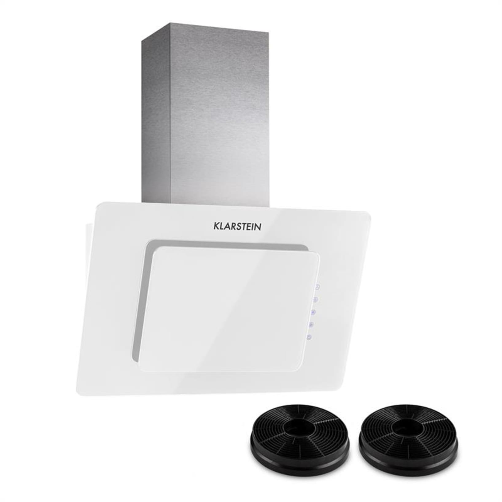 Klarstein Hotte aspirante 60 cm filtres à charbon actif inlcus LED