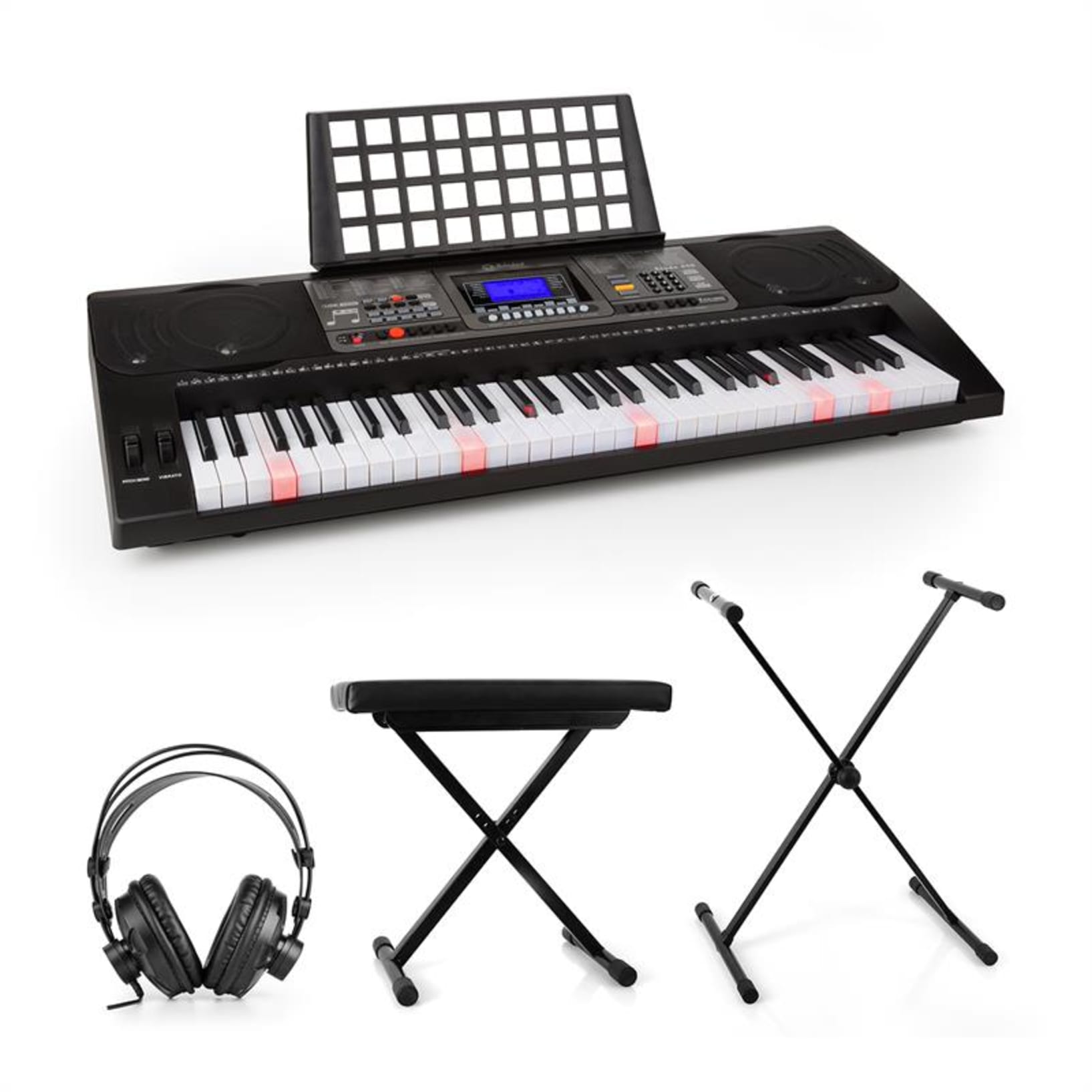 Support de Clavier en X, Supports de Piano Électroniques Musicaux